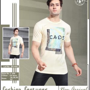 Cotton printed Off white T-shirt