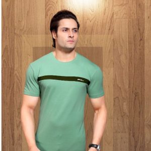 Lycra Sea Green full sleeves T-shirt